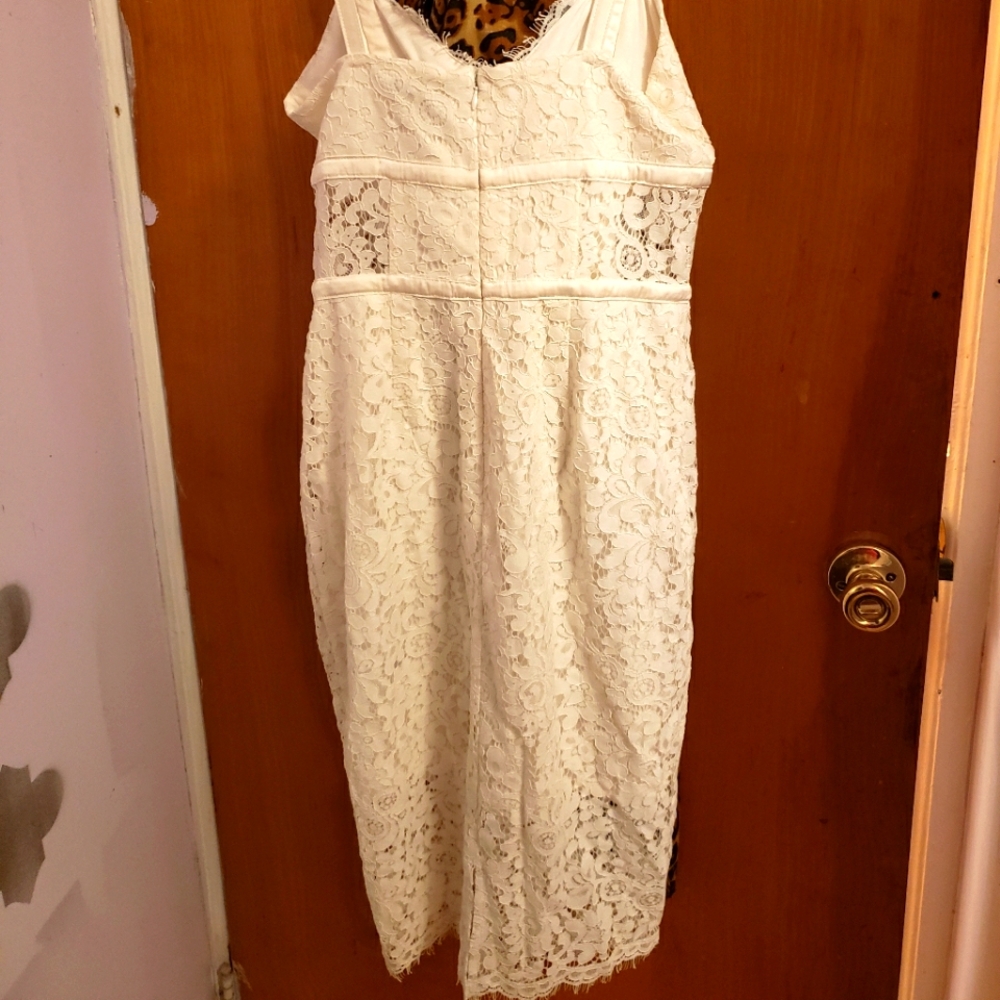 Express white dress